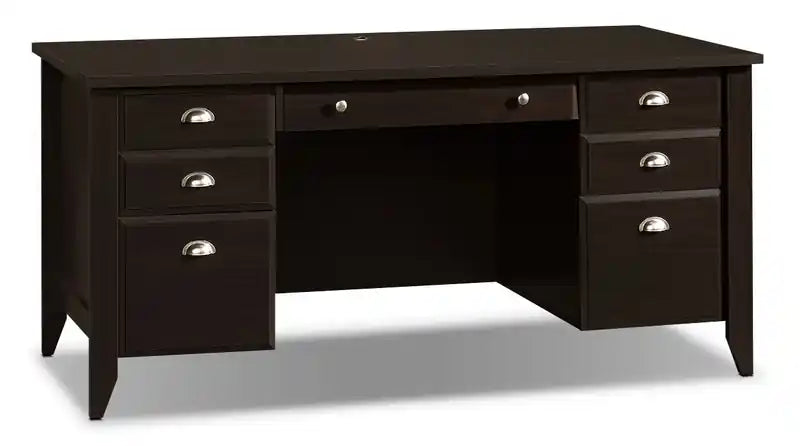 Shoal Creek Executive Office Desk with 7-Drawers