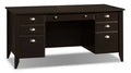 Shoal Creek Executive Office Desk with 7-Drawers