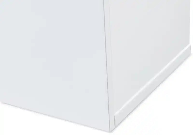 Meuble TV moderne de 173 cm avec rangements et gestion des câbles pour TV jusqu'à 75 pouces - Blanc