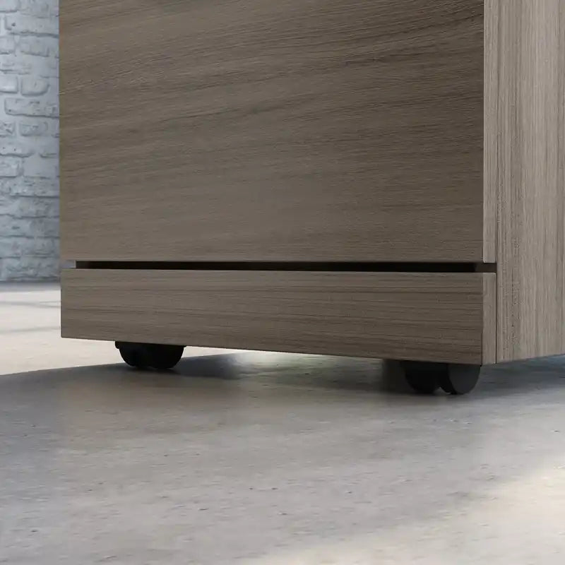 15.55 Armoire de classement commerciale à 2 tiroirs – Cerisier classique