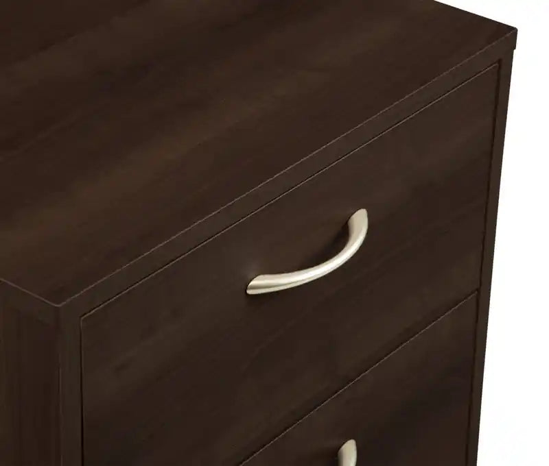 Table de chevet à 2 tiroirs, 18,3 L x 22 H, fabriquée au Canada