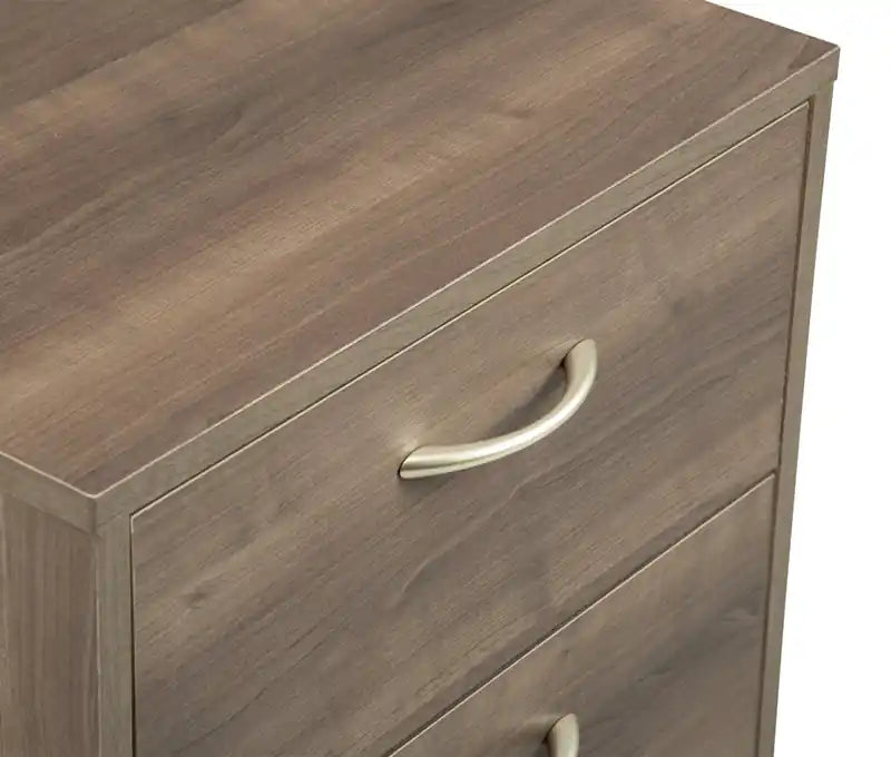 Table de chevet à 2 tiroirs, 18,3 L x 22 H, fabriquée au Canada