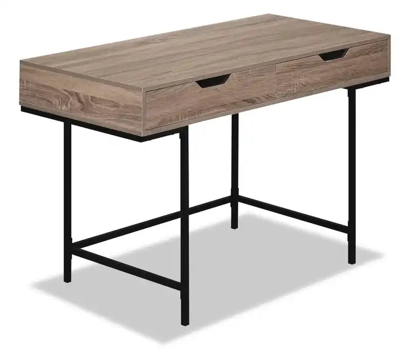 Butler 47.25 Office Desk with 2-Drawers