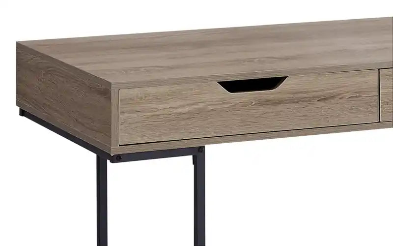 47.25 Bureau avec 2 tiroirs