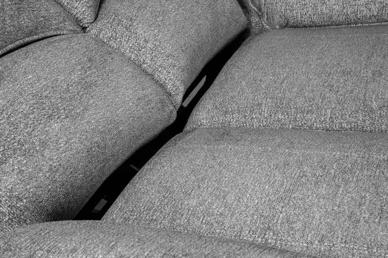 Causeuse inclinable en tissu chenille 60 po