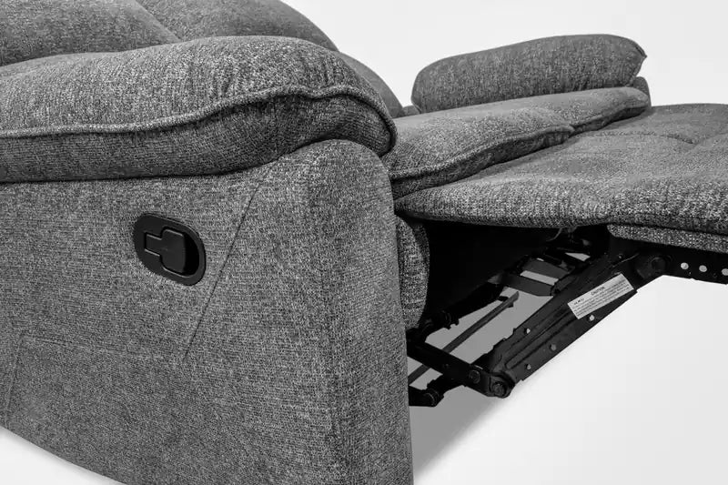 Causeuse inclinable en tissu chenille 60 po