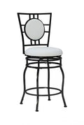 Townsend Faux Leather Adjustable Leg Bar Stool