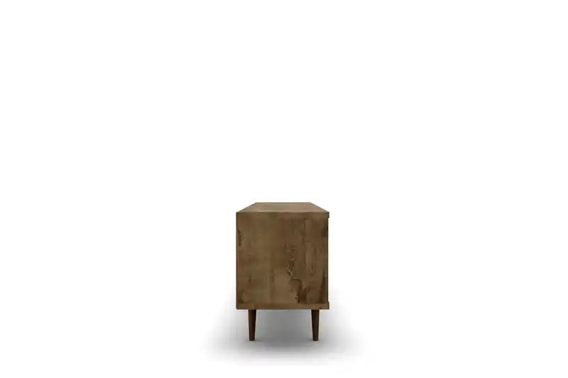 Meuble TV Mid-Century Modern 3 étagères et 2 portes à 62,99 $