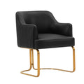 Manhattan Comfort Modern Edra Leatherette Dining