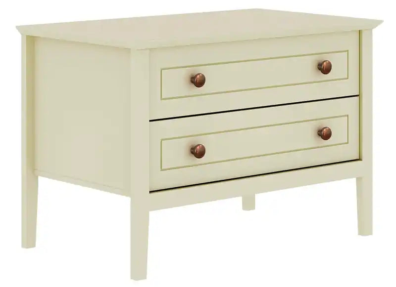 Manhattan Comfort Crown Bachelor Dresser - Off White