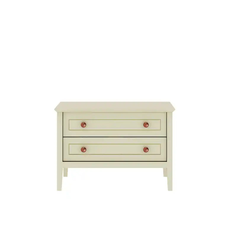 Commode de célibataire - Blanc cassé