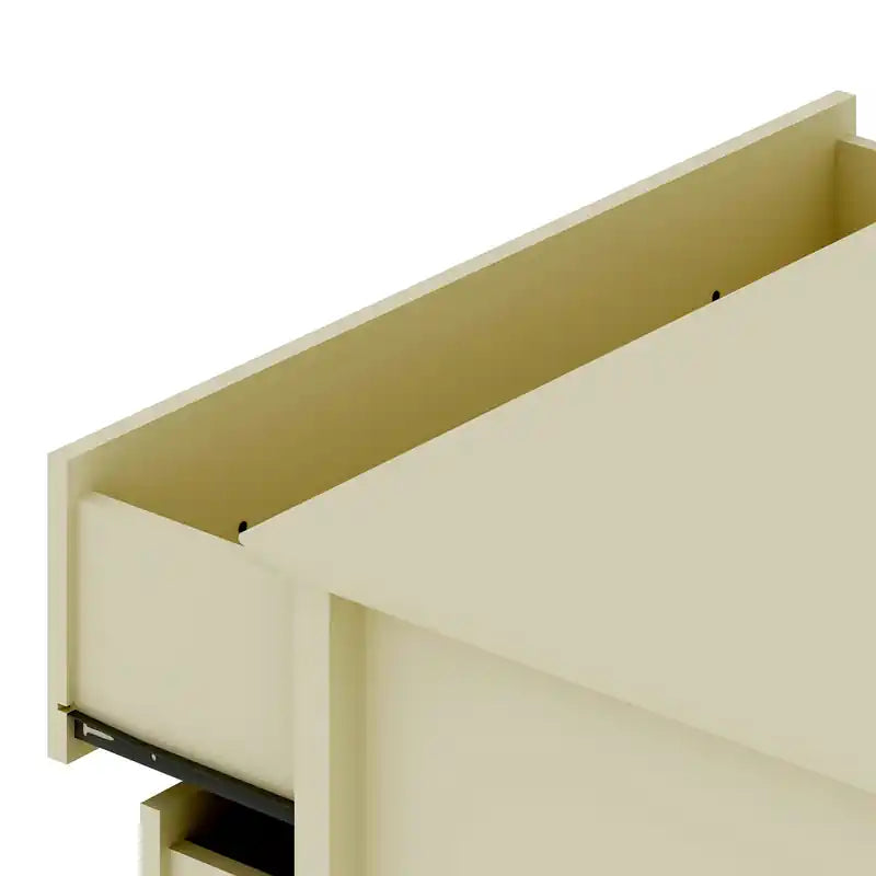 Commode de célibataire - Blanc cassé