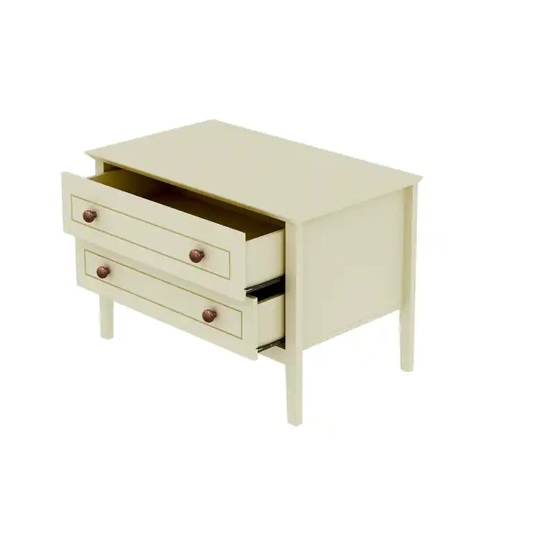 Commode de célibataire - Blanc cassé