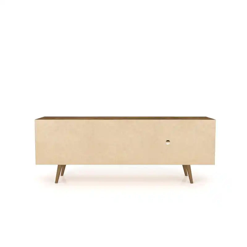 Meuble TV Mid-Century Modern 3 étagères et 2 portes à 62,99 $