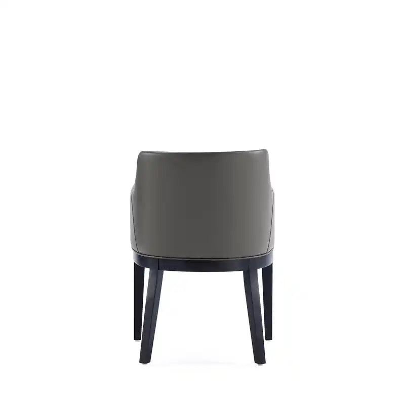 Chaise de salle à manger en cuir 