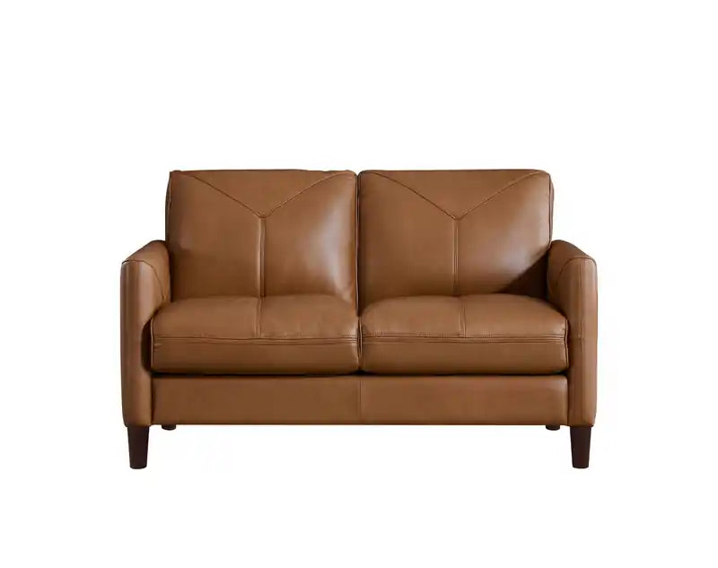 Hydeline Brixton Leather Loveseat