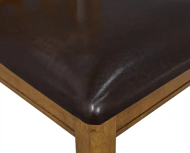 Chaise de salle à manger en tissu d'aspect lin - Gris tourterelle