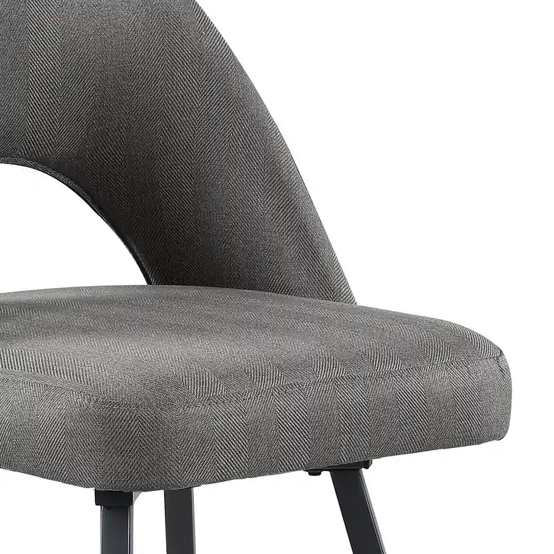 Tabouret avec assise pivotante et revêtement en cuir végétalien, hauteur 66 cm