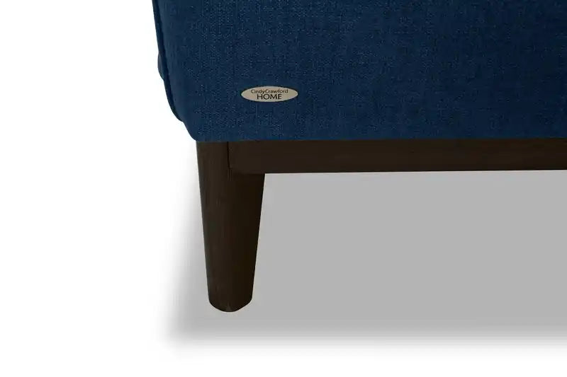Canapé de 199,9 cm en tissu aspect lin avec coussins de dossier amovibles