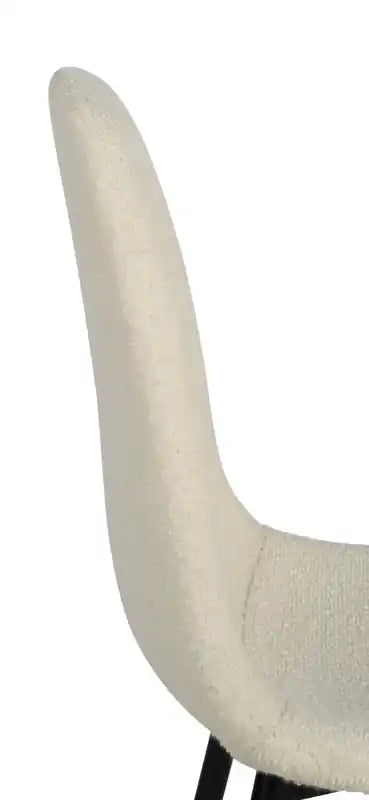 Chaise de salle à manger en tissu polyester