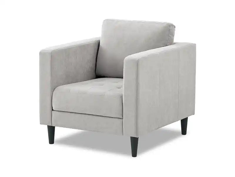 Metro 32 Fabric Chair with Tufted Seat Cushion and Reversible Back Cushion