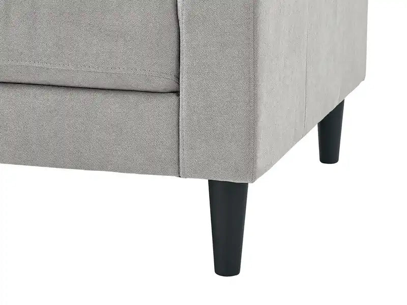 Fauteuil en tissu de 32 po avec coussin de siège capitonné et coussin de dossier réversible