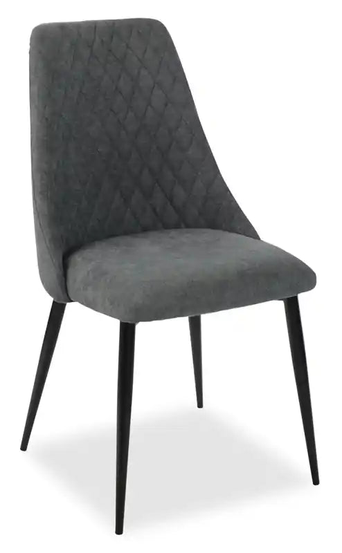 Ensemble de salle à manger 5 pièces avec table et 4 chaises, bords irréguliers, bois d'acacia, métal, 60W