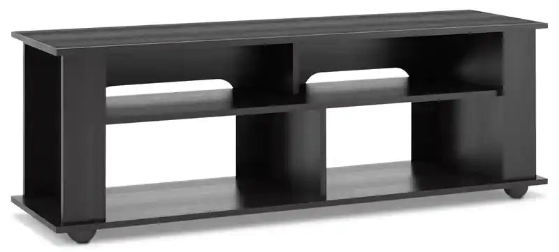 Bakersfield 47 Modern TV Stand with Storage and Cable Management for TVs up to 50- Black