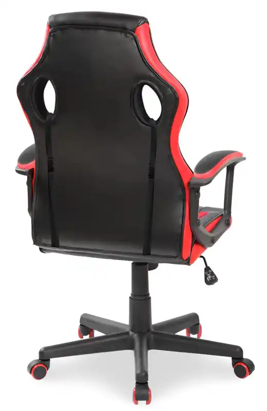 Chaise de gaming ergonomique 24 - Noir et rouge